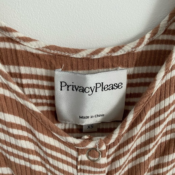 Privacy Please Crop Top - Picture 2 of 4